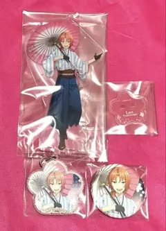 ＊希少＊あんスタ 月永レオ 桜 アニカフェ アクスタ 缶バッジ キーホルダー