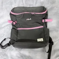 FILA ブラック/ピンク リュック バッグパック 大容量のサムネイル