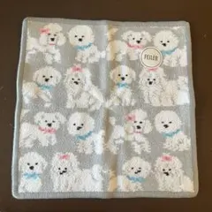 新品未使用 フェイラー モフモフワンチャン ハンカチ