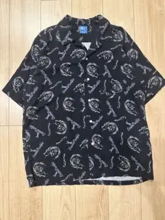 マ*ン様 【雰囲気◎】Ocean Pacific 総柄 オープンカラーシャツ　開のサムネイル