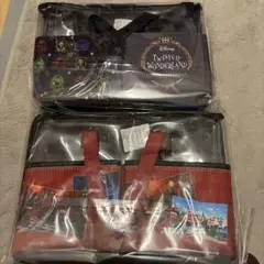 【新品】ツイステ 大きなポッケ付きバスケット 2種セット 寮長集合＆ハーツ