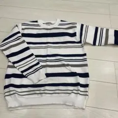 ABAHOUSE ストライプニットセーター サイズ48