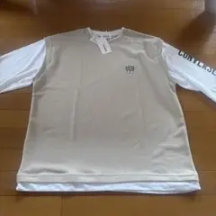 コンバース　重ね着風長袖シャツ
