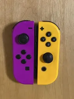 任天堂 switch ジョイコン紫/黄色左右セット