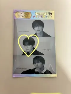 なにわ男子 長尾謙杜 トレカ アシンメトリー