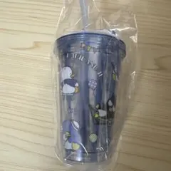 はぴだんぶい タンブラー ストロー付き