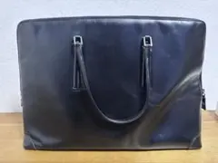 レザー ビジネスバッグ 黒