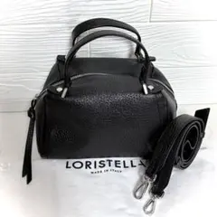 LORISTELLA DENIA レザー バッグ ブラック イエナ - メルカリ