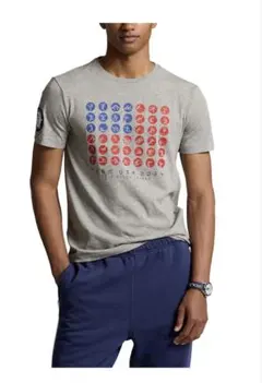 ポロ ラルフローレン TEAM USA 2024 Tシャツ グレー