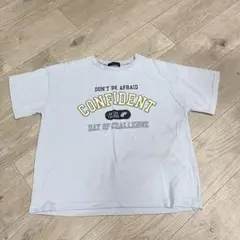 lovetoxic プリントTシャツ ライトグレー　150