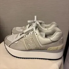 New Balanceニューバランス 厚底 WL574ZAA 23.5cm