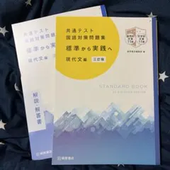 共通テスト 国語対策問題集 現代文編