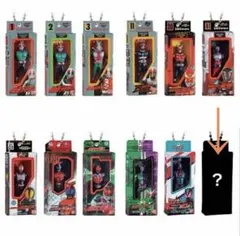 【美品】仮面ライダー ソフビパッケージチャーム＆チョコスナック シークレット