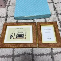 フォトフレーム 2Lと Lサイズ　zava ツインフレーム