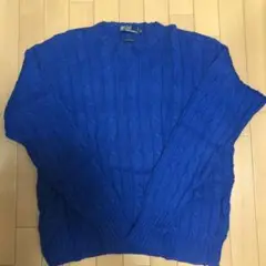 90s ラルフケーブルニット(ポニー無し)