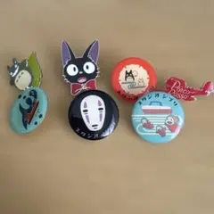 ジブリ　ピンバッジ　7種類