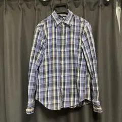 SHIPS シップス スリムフィット チェック ネルシャツ