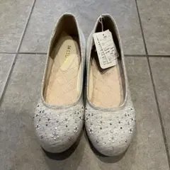 レディース パンプス グレー L しまむら