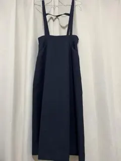 NAVY BLUE/SHIPS any サロペットスカート 調整可能ストラップのサムネイル