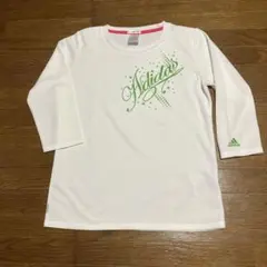 アディダス 7部袖 Tシャツ レディースＬ