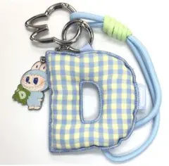 POPMART ラブブ イニシャルキーリング　アルファベット　D
