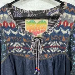 チェニック ひざ丈ワンピース