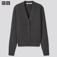 2着セット UNIQLO U ユニクロ メリノブレンドVネックカーディガン