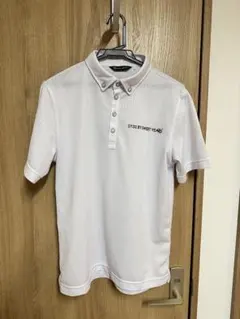 SY32 BY SWEETYEARS ホワイトポロシャツ L