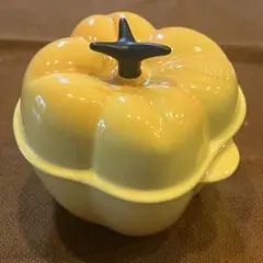 【美品】ルクルーゼココットフルール　イエロー 鍋20cm LE CREUSET】ル・クルーゼ プレート フルール フラワー 鍋