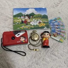 非売品 希少不二家ペコちゃん吊り下げポップ ハンガー 昭和レトロ