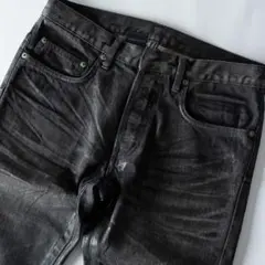希少 裾上無 DIOR HOMME 04AW コーティングデニム 28 エディ期のサムネイル