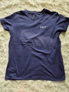 ROXY ネイビー 半袖Tシャツ