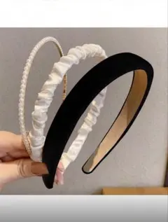 シンプルカチューシャ 3本セット