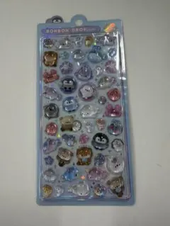 新品・正規品　ボンボンドロップシール水族館限定　ペンギンタコイルカ