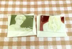 進撃の巨人 MAPPA展 リヴァイ エレン 線画アクリルキーホルダー