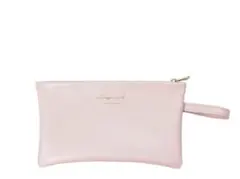 【新品未使用】ポーチ　ピンク　小物入れ　化粧ポーチ　レザー　ミニポーチ