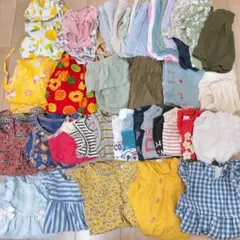 90サイズ 女の子 まとめ売り 42着 夏服 キッズ服 ワンピース 水着 甚平
