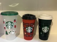 スターバックス 海外リユーザブルカップ3点