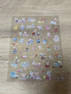 シルバニアファミリー シール 5枚