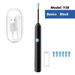 新品未使用 カメラ付き 耳かきスコープY38 ブラック