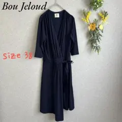 ◇BouJeloud プージュルード ラップドレス 透け感 エレガント イベント