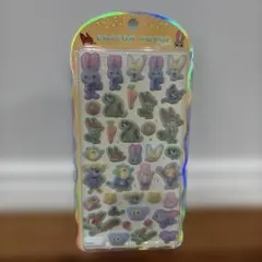 【正規品】ズートピア コットンパフィー シール ステッカー