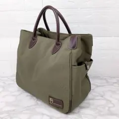 CASTELBAJAC カステルバジャック 大容量トート ナイロン カーキ