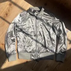 DIESEL シルバー MA-1 フライトジャケット