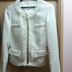ツイードジャケットとスカートのセット