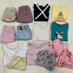 子供服 セット売り 110センチ 女の子 まとめ売り パジャマ 甚平