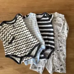 ロンパース4点セット（長袖、95cm未満）