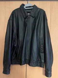 St. John's Bay ブラックレザージャケット XL/XG