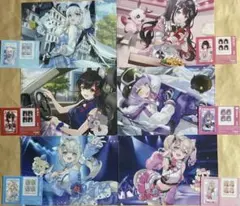 ローソン ホロライブ クリアファイル & クリアシート 全6種コンプリート