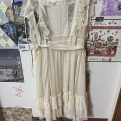 Chalmiere ドットチュールエプロン